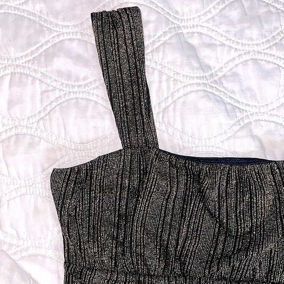 And Now This metallic bodysuit size S - Picture 4 of 10